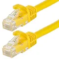 Astrotek CAT6 Premium RJ45 Ethernet Network LAN UTP Patch Cord Cable, 50 cm Length, Yellow (AT-RJ45YELU6-05M)