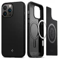 SPIGEN Mag Armor Case Designed for Apple iPhone 13 Pro Max (2021)[6.7-inch] MagSafe Compatible Magnetic Ring Cover Cover - Black