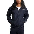 Champion mens Packable - Solid Jacket, Navy, Large US
