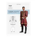 Simplicity S9095 Men's History Costume Sewing Pattern, Size 44-46-48-50-52
