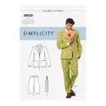 Simplicity S8528 Men's Costume Suit Sewing Pattern, Size 44-46-48-50-52