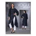 Vogue V1739 Misses' Sewing Pattern Tunic and Pants, Size L/XL