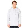 Rip Curl Men's Casual Hoody, Snow Marle, Large-X-Large US