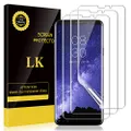[3 Pack] LK Screen Protector for Samsung Galaxy S9, Liquid Skin Version [Case-Friendly] [Bubble-Free] HD Clear Flexible Film with Lifetime Replacement Warranty