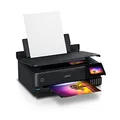 Epson EcoTank ET-8550 3-in-1 Ink Multifunction Printer (Copy, Scan, Print, A3, 5 Colours, Photo Print, Duplex, WiFi, Ethernet, Display, USB 2.0), Ink Tank, Black