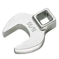 Beta 910CF 3/8-inch Square Drive Crowfoot Wrench, 11 mm Size