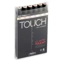 Shinhan Touch Twin Professional Markers - Set 6 Skin Tones