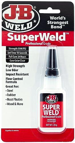 JB Weld Superweld Instant Adhesive, 20 g