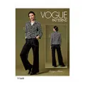 Vogue V1644 Misses' Sewing Pattern Jacket and Pants, Size 14-16-18-20-22