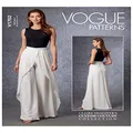 Vogue V1702 Misses' Pants Sewing Pattern, Size 8-10-12-14-16