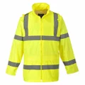 Portwest Mens Hi Vis Rain Jacket, Yellow, X-Large