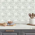 RoomMates TIL4623FLT StickTiles White Tin Peel and Stick Tile Backsplash