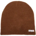 neff Daily Heather Beanie Hat for Men and Women, Brown, One Size