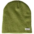 neff Daily Heather Beanie Hat for Men and Women, Olive, One Size