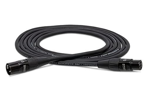 Hosa Pro REAN XLR3F to XLR3M Microphone Cable, 5 Feet