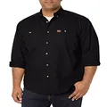 Wrangler Men's Logger Shirt,Black,XX-Large/Regular