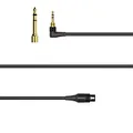 Pioneer DJ HC-CA0102 1.6m Straight Cable for HDJ-2000MK2 Headphones, Black