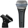 Shure BETA 87C Cardioid Condenser Microphone for Handheld Vocal Applications, Grey
