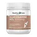 Healthy Care Glucosamine HCL 1000mg - 200 Capsules, Brown | Supports joint mobility and relieves symptoms of mild arthritis
