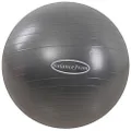 BalanceFrom Anti-Burst and Slip Resistant Exercise Ball Yoga Ball Fitness Ball Birthing Ball with Quick Pump, 2,000-Pound Capacity (68-75cm, XL, Gray)