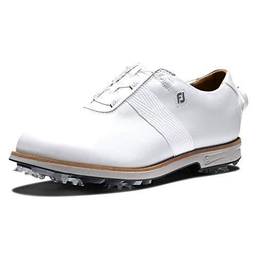 FootJoy Women's Premiere Series Boa Golf Shoe, White/White, 8