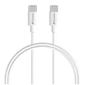 Verbatim Charge & Sync Type C to Type C Cable 1m - White