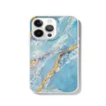 Sonix Ice Blue Marble Case for iPhone 13 Pro [10ft Drop Tested] Protective Clear Cover for Apple iPhone 13pro