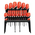 Yato Philips Slotted Screwdriver 18-Pieces Set with Stand