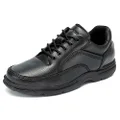 ROCKPORT Men's Eureka Walking Shoes, Black, 11.5 US Wide