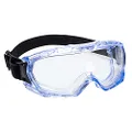 Portwest Unisex Ultra Vista Goggle, Clear, One Size