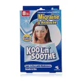 Kool 'n' Soothe Migraine and Headache Cooling Sheets, 6 count - Natural Cooling Relief - Cooling gel sheet