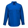 Prime Mover MC903 Adelaide Long Sleeve Regular Weight Shirt Cobalt Blue, 3X-Large