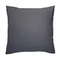Bambury French Linen Pillowcase, European, Charcoal