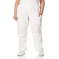 Cherokee Scrub Pants for Women Workwear Originals Pull-On Elastic Waist 4200, White, Large