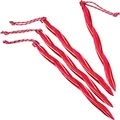 MSR Cyclone V2 Stakes Kit 4 Pieces, Red