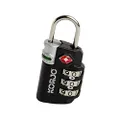 Korjo TSA Indicator Combination Lock, Travel Lock, Black