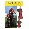 McCall's 6817 Long Dress with Lacing and Puff Sleeves Sewing Pattern - Size 3-4-5-6-7-8