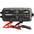 NOCO Boost Sport GB20 500A 12V UltraSafe Lithium Jump Starter Box, Car Battery Booster, Jump Start Pack, Portable Power Bank Charger, and Jumper Cable Leads for up to 4-Liter Petrol Engines