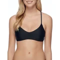 Body Glove Women's Smoothies Alani Halter Bikini Top, Black, X-Small
