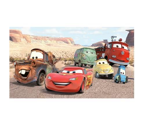 RoomMates JL1412M Disney Pixar Cars Desert Spray and Stick Removable Wall Mural - 10.5 ft. x 6 ft., Beige