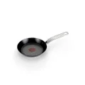 T-fal C51705 ProGrade Titanium Nonstick Thermo-Spot Dishwasher Safe PFOA Free with Induction Base Fry Pan Cookware, 10-Inch, Black
