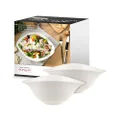 Villeroy & Boch, Vapiano, Salad Bowl Set for 2 People, 2 Pieces, 800ml, Premium Porcelain, White