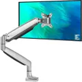 EleTab Single Monitor Arm Stand Full Motion Height Adjustable Monitor Desk Mount Fits for Computer Screen 13 to 34 inches, Hold up to 19.8 lbs
