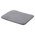 Amazon Basics Dish Drying Mat - 16x18" (41x46cm) - Charcoal, 2-Pack