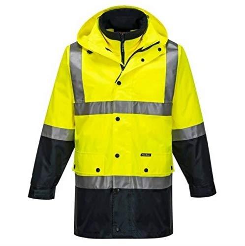 Prime Mover Unisex Work Utility, Yellow/Navy, 2X-Large