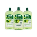 Palmolive Antibacterial Liquid Hand Wash Soap 3L (3 x 1L packs), Odour Neutralising Lime Refill and Save, No Parabens Phthalates and Alcohol, Recyclable Bottle