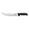 Victorinox Fibrox Curved Wide Blade Brisket Knife, Black, 5.7323.25