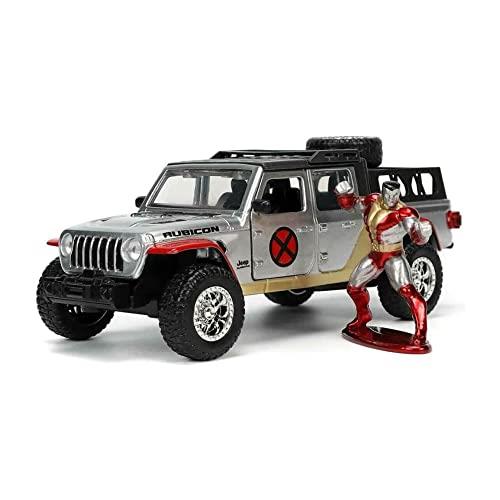 Jada Toys X-Men(Comics) Colossus & 2020 Jeep Gladiator 1:32 Scale Diecast Model Car
