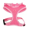 Puppia Gingham Harness for Dogs, X-Small, Pink