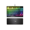 SteelSeries Apex Pro TKL (Compact) 0.1-4.0mm Adjustable Hyper-Magnetic Rapid Trigger OmniPoint 2.0 Switch Mechanical Gaming Keyboard (US Layout) - World’s Fastest Gaming Keyboard